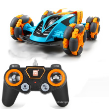 2020 New 2.4G rc remote control 360 double rolling stunt car